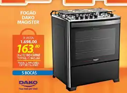 Lojas Cem Fogão dako magister oferta