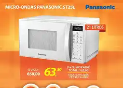Lojas Cem Micro-ondas panasonic st25l oferta