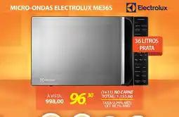 Lojas Cem Micro-ondas electrolux me36s oferta