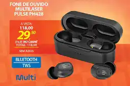 Lojas Cem Fone de ouvido multilaser pulse ph428 oferta