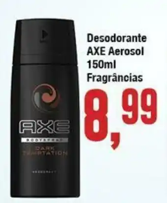Desodorante Axe Aerossol 150ml fragrancias