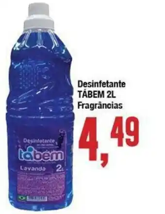 Redeconomia Desinfetante Tabem 2L fragrancias oferta