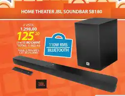 Lojas Cem Home theater jbl soundbar sb180 oferta