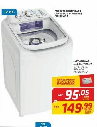 GBarbosa Lavadora electrolux oferta