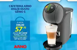 Lojas Cem Cafeteira arno dolce gusto gênio s oferta