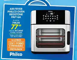 Lojas Cem Air fryer philco oven redstone paf16a oferta