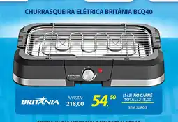 Lojas Cem Churrasqueira elétrica britânia bcq40 oferta