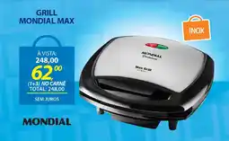 Lojas Cem Grill mondial max oferta