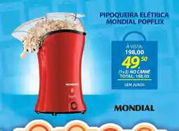 Lojas Cem Pipoqueira elétrica mondial popflix oferta
