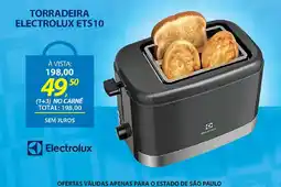 Lojas Cem Torradeira electrolux ets10 oferta
