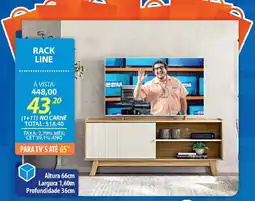 Lojas Cem Rack line oferta