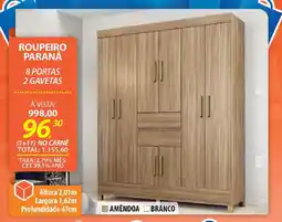 Lojas Cem Roupeiro paraná oferta