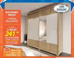 Lojas Cem Roupeiro proví oferta