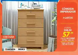 Lojas Cem Cômoda imperador oferta