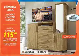 Lojas Cem Cômoda luka oferta