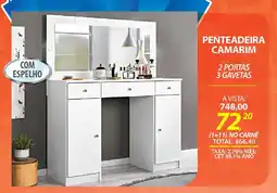 Lojas Cem Penteadeira camarim oferta