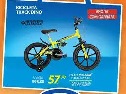 Lojas Cem Bicicleta track dino oferta