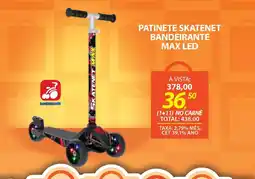 Lojas Cem Patinete skatenet bandeirante max led oferta