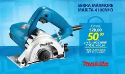 Lojas Cem Serra mármore makita 4100nh3 oferta