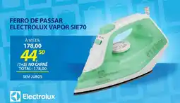 Lojas Cem Ferro de passar electrolux vapor sie70 oferta