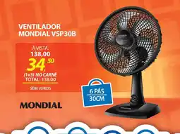 Lojas Cem Ventilador mondial vsp30b oferta