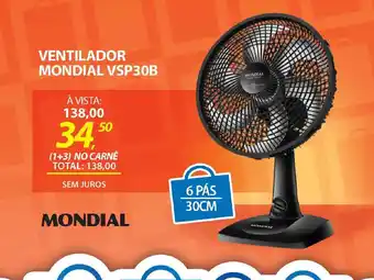 Lojas Cem Ventilador mondial vsp30b oferta