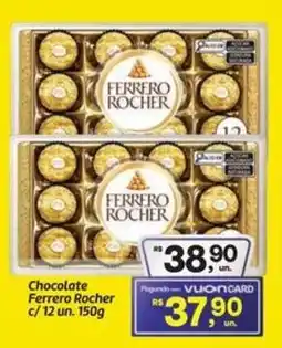 Fort Atacadista Chocolate Ferrero Rocher c/12 un. oferta