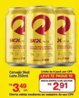 Fort Atacadista Cerveja Skol Lata oferta