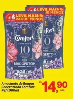 Fort Atacadista Amaciante de Roupas Concentrado Comfort Refil oferta