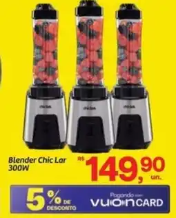 Fort Atacadista Blender Chic Lar 300W oferta