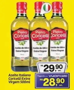 Fort Atacadista Azeite Italiano Coricelli Extra Virgem oferta