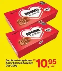 Fort Atacadista Bombom Neugebauer Amor Carioca Ao leite/ Duo oferta