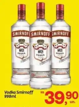 Fort Atacadista Vodka Smirnoff oferta