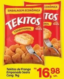 Fort Atacadista Tekitos de Frango Empanado Seara Cong. oferta