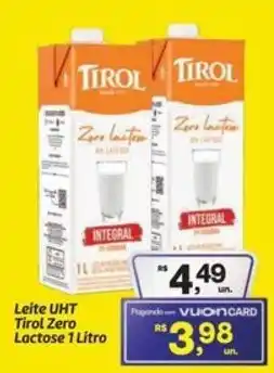 Fort Atacadista Leite UHT Tirol Zero Lactose oferta