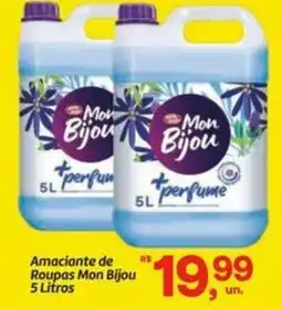 Fort Atacadista Amaciante de Roupas Mon Bijou oferta