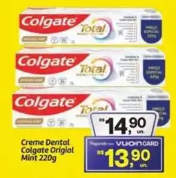 Fort Atacadista Creme Dental Colgate Origial Mint oferta
