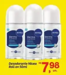 Fort Atacadista Desodorante Nivea Roll on oferta