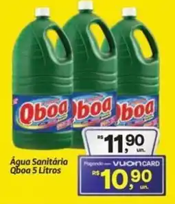 Fort Atacadista Água Sanitária Qboa oferta