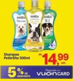 Fort Atacadista Shampoo Petbrilho oferta