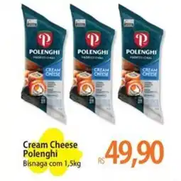 Atacadão Cream Cheese Polenghi Bisnaga oferta