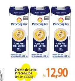 Atacadão Creme de Leite Piracanjuba TP oferta