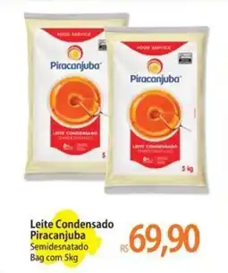 Atacadão Leite Condensado Piracanjuba Semidesnatado Bag oferta
