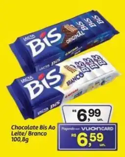 Fort Atacadista Chocolate Bis Ao Leite/Branco oferta