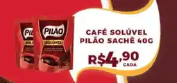 Bahamas Supermercados Café solúvel pilão sachê oferta