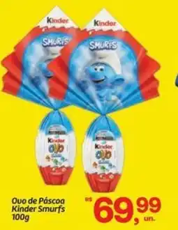 Fort Atacadista Ouo de Páscoa Kinder Smurfs oferta