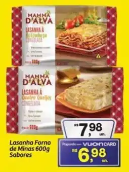 Fort Atacadista Lasanha Forno de Minas Sabores oferta