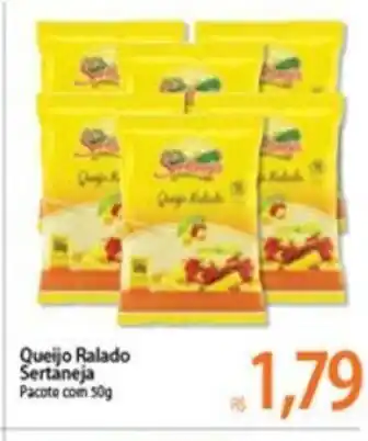 Atacadão Queijo Ralado Sertaneja 50g oferta