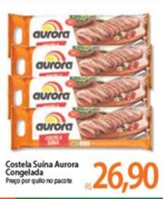 Atacadão Costela Suina Aurora Congelada oferta