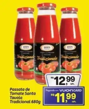 Fort Atacadista Passata de Tomate Santa Tavola Tradicional oferta